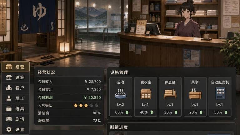 背德浴场 角色路线 页面配图 2