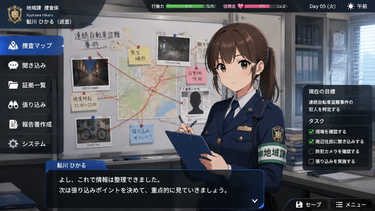 极道无赖EX 女警鮎川光 实机画面 内容截图 5