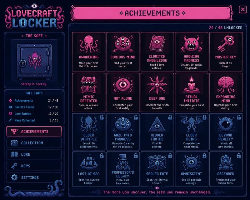 Lovecraft Locker 章节事件 实机截图 2