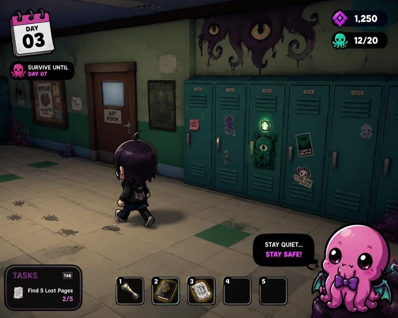 Lovecraft Locker 玩法展示 专题图 1